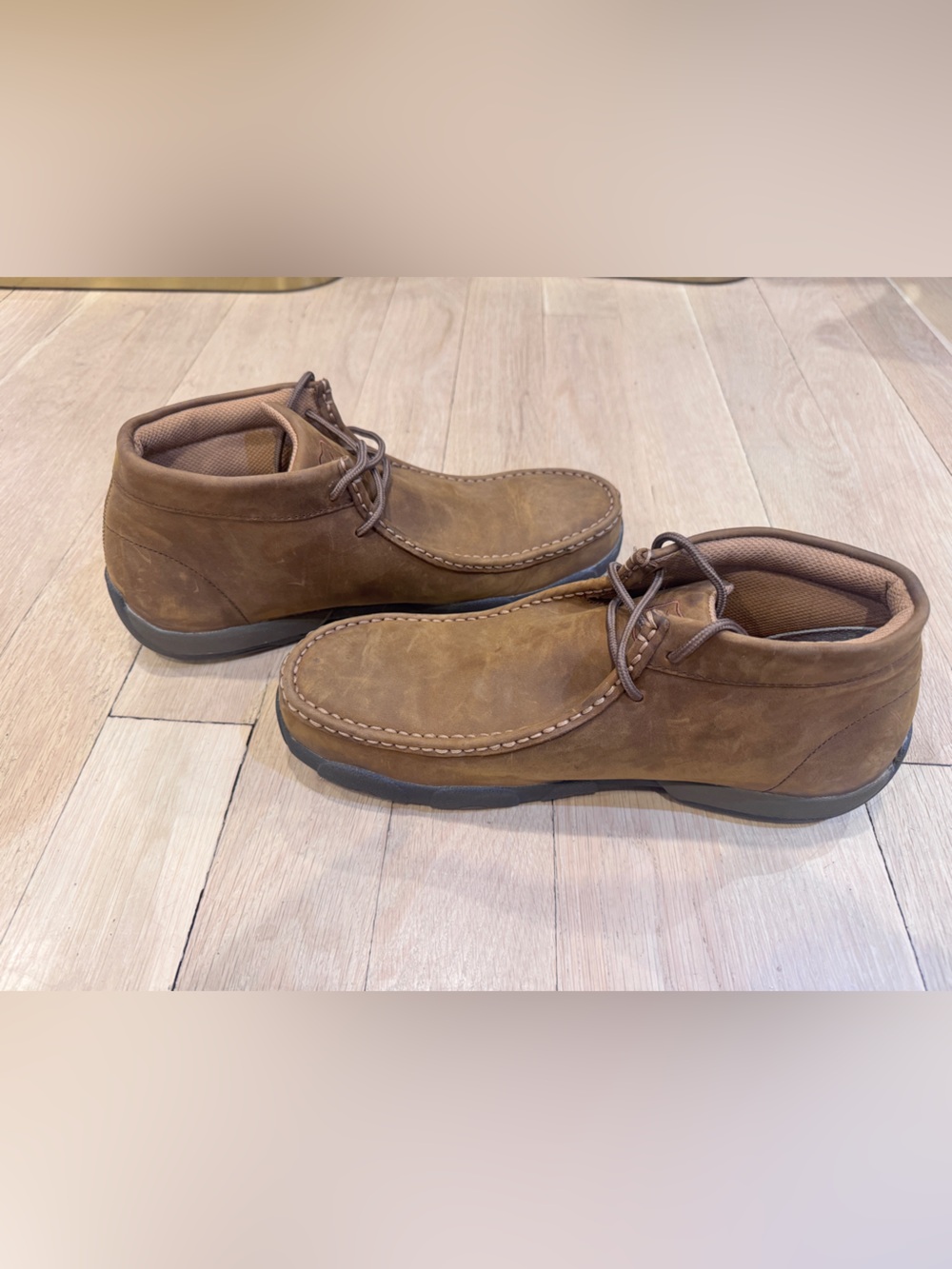 Twisted X Men's Chukka Driving Steel Toe Slip Resistant Work Boot Men’s 10.5